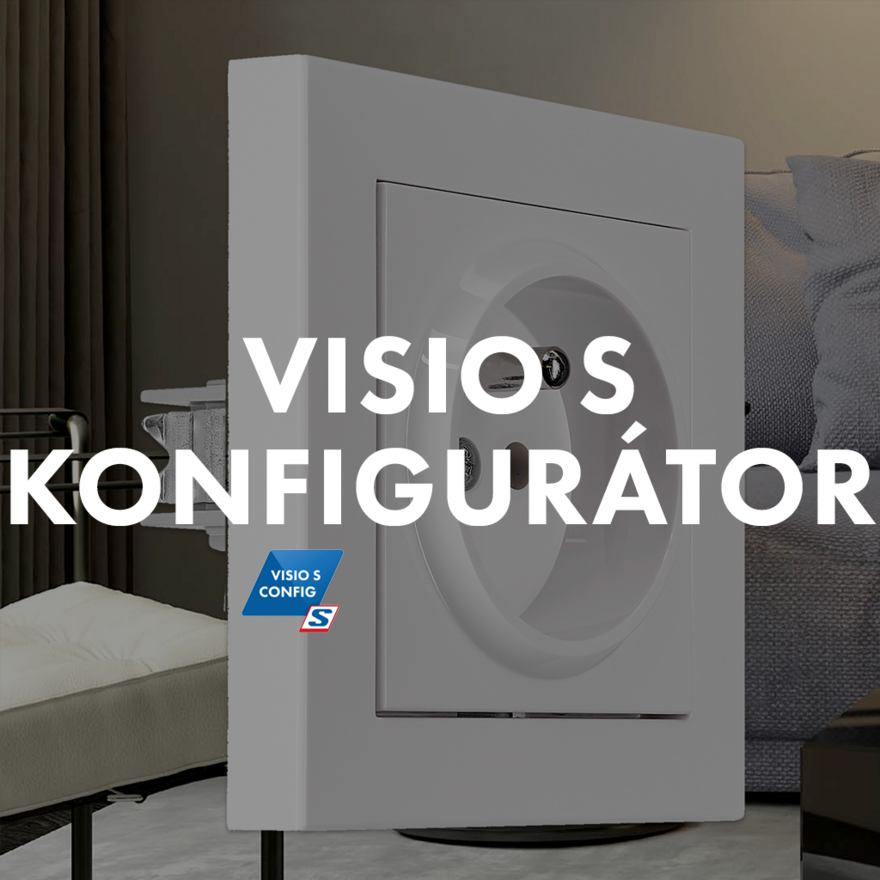 VISIO S - online konfigurátor vypínačů a zásuvek