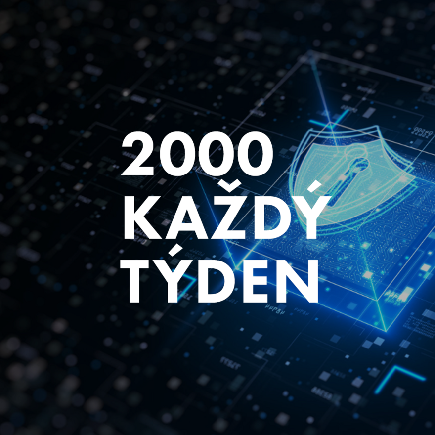 2000 útoků každý týden