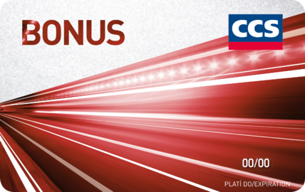 Tankovací karta Bonus CCS